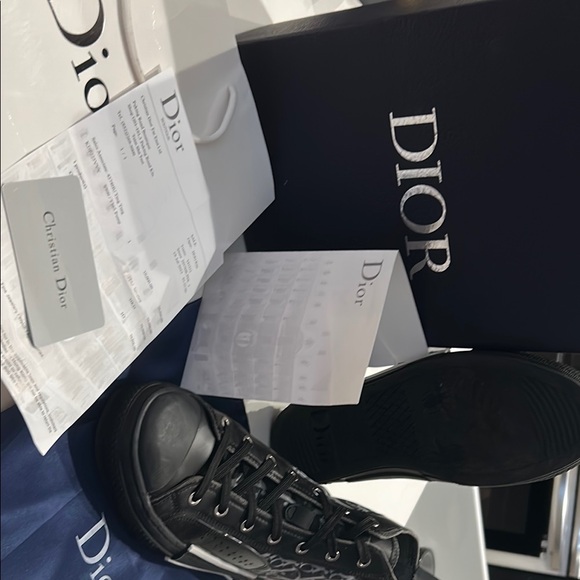 Dior Men's Black Sneakers size 42 - Picture 1 of 5